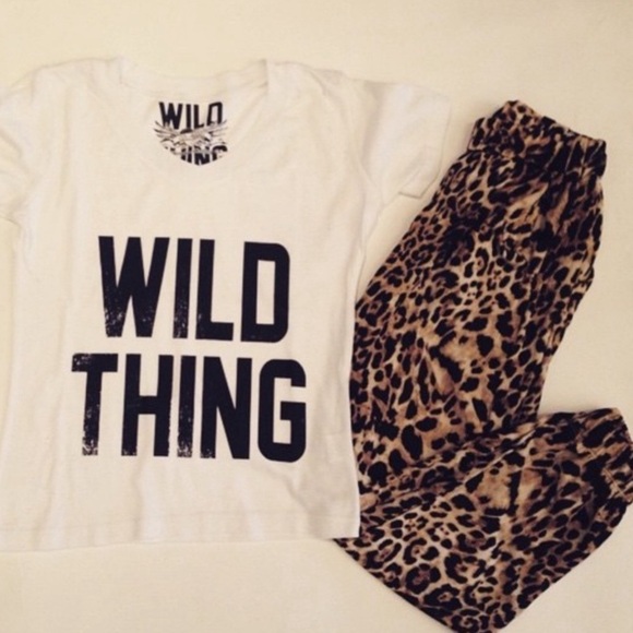 AGREE2DISAGREE • Leopard Harem Lounge Pants Joggers - Picture 6 of 7